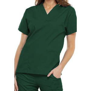 Guéthary - Tunique médicale - Col V - Manches courtes - Femme - Cherokee - Couleur 1 Cherokee Authentic Workwear