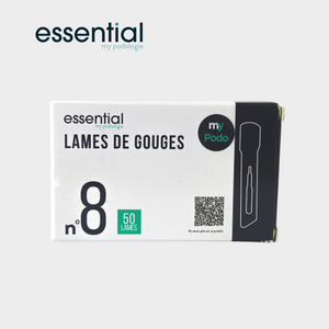 50 Lames de gouges stériles - Essential by My Podologie