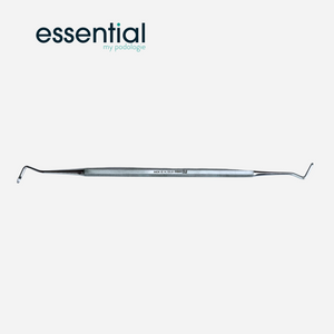 Curette excavatrice double - 17 cm - Inox - Essential by My Podologie