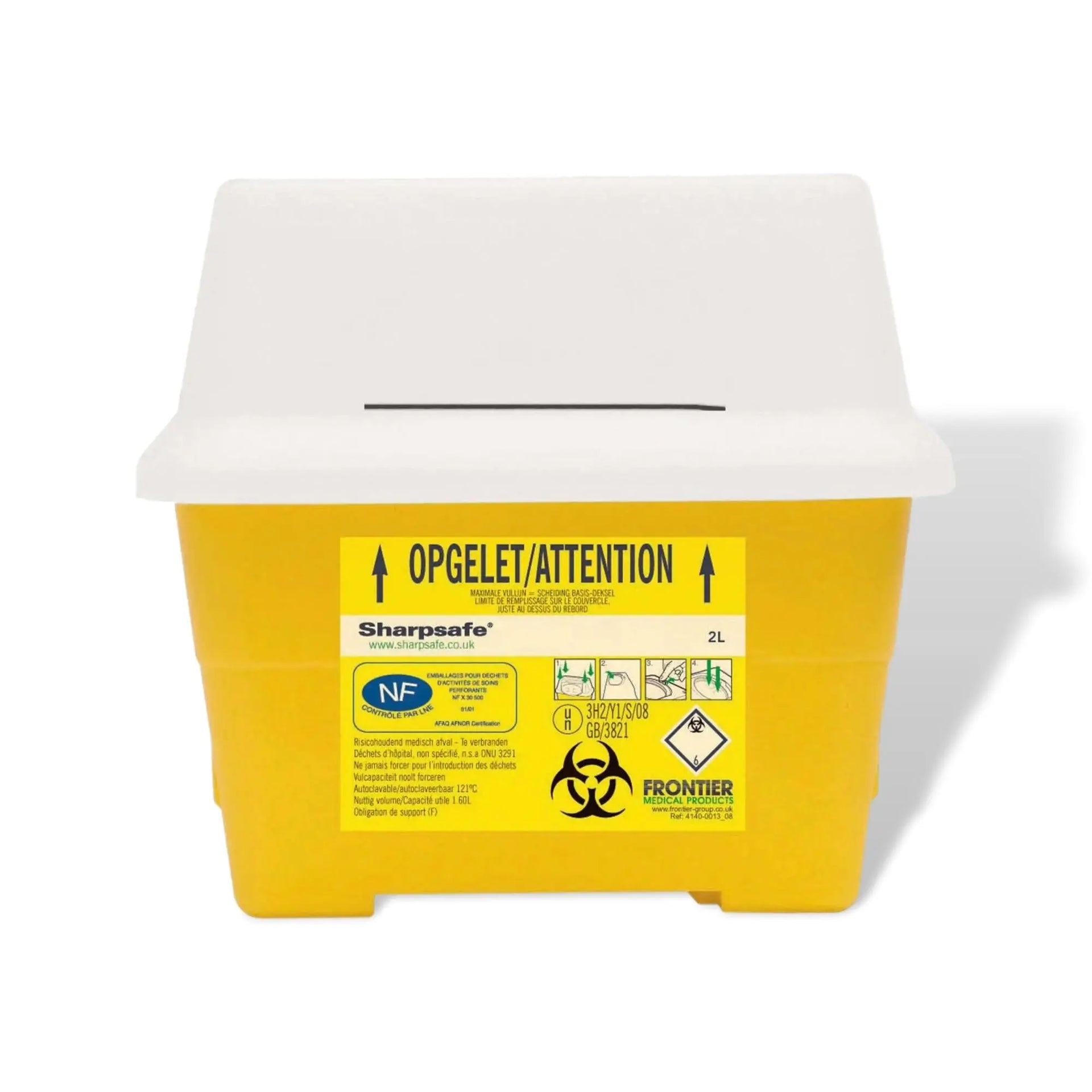 Recolector de residuos Sharpsafe - Hospidex