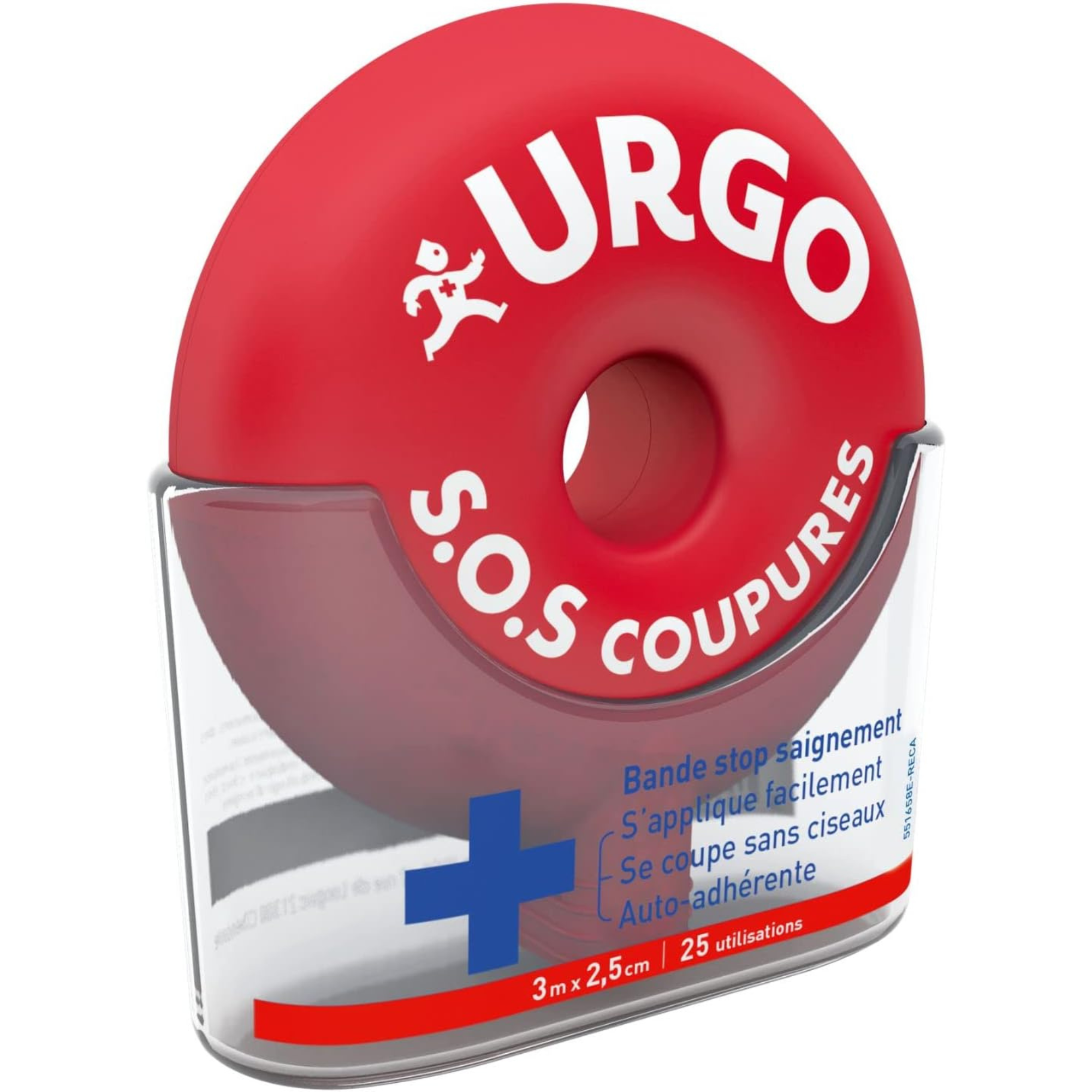 SOS Coupures - bande 3m x 2,5cm - Urgo Urgo 