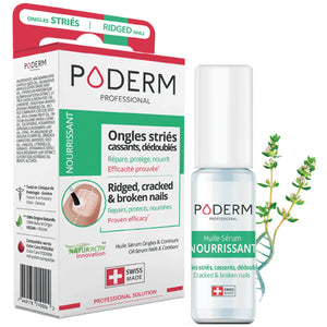 Traitement Sérum Ongles striés, secs, cassants - 8ml - Nourissant - Poderm Professional - My Podologie